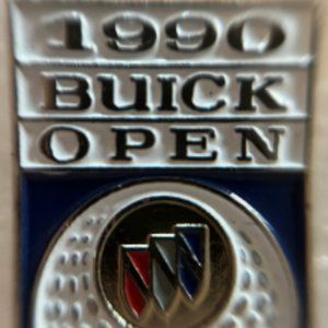 Vintage 1990 Buick Open PGA Golf Tournament Pin Hat Lapel Tie Tack Warwick Hills